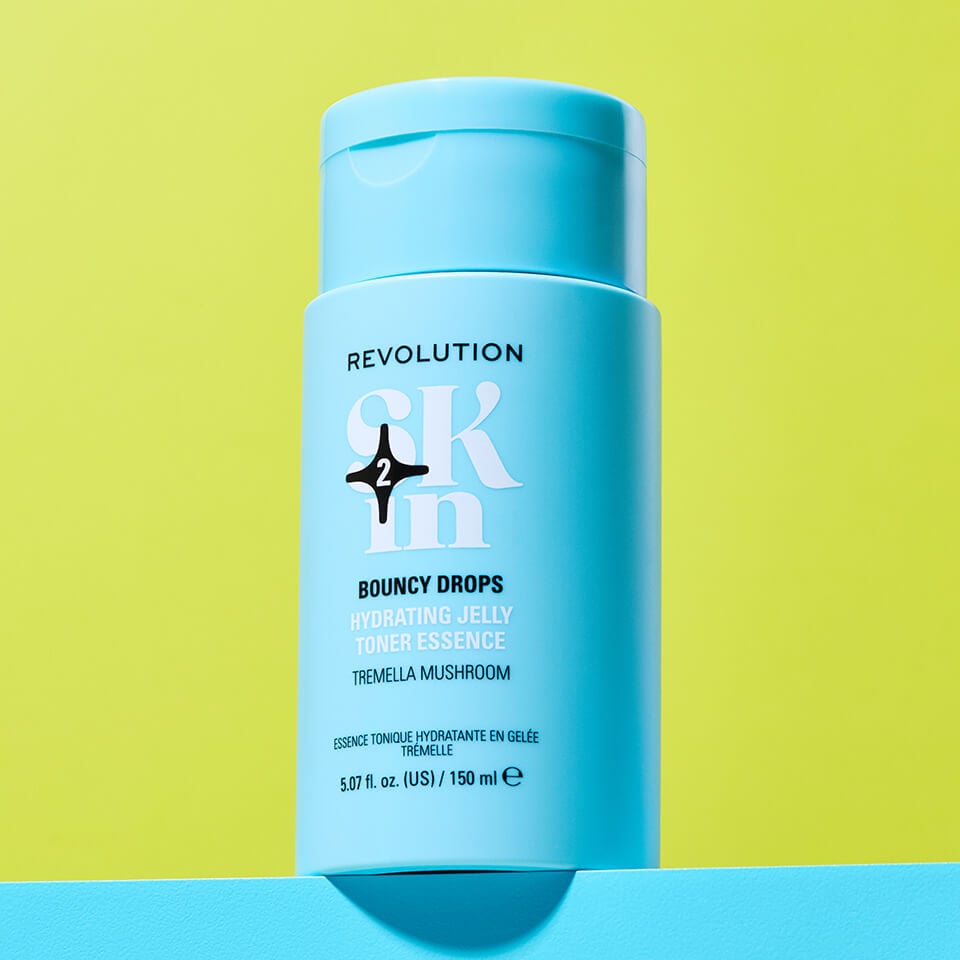 A photo of Revolution Skin Bouncy Drops Hydrating Jelly Toner